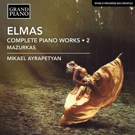 Stephan Elmas (1862-1937): Sämtliche Klavierwerke Vol.2, CD