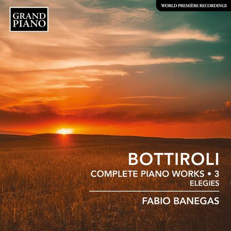 Jose Antonio Bottiroli (1920-1990): Sämtliche Klavierwerke Vol.3, CD
