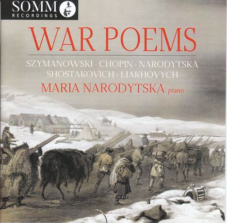 Maria Narodytska - War Poems, CD