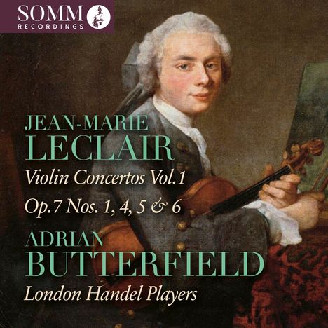 Jean-Marie Leclair (1697-1764): Violinkonzerte op.7 Nr.1,4-6, CD