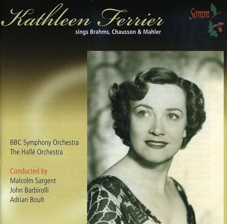 Kathleen Ferrier,Contralto, CD