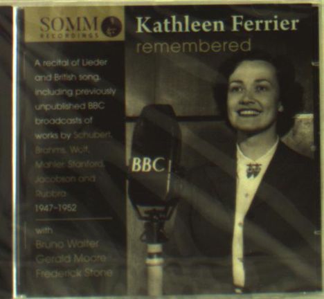 Kathleen Ferrier remembered, CD