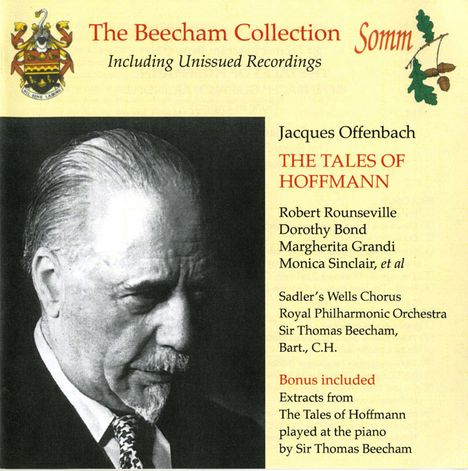 Jacques Offenbach (1819-1880): Les Contes D'Hoffmann (in engl.Spr.), 2 CDs