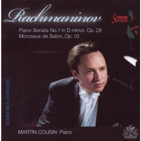 Sergej Rachmaninoff (1873-1943): Klaviersonate Nr.1 op.28, CD
