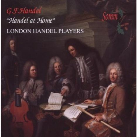 Georg Friedrich Händel (1685-1759): Instrumentalmusiken aus Opern &amp; Oratorien - "Händel at Home" Vol.1, CD