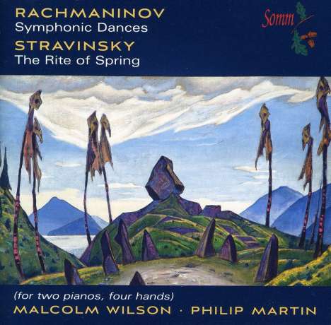 Igor Strawinsky (1882-1971): Le Sacre du Printemps (Fassung für 2 Klaviere), CD