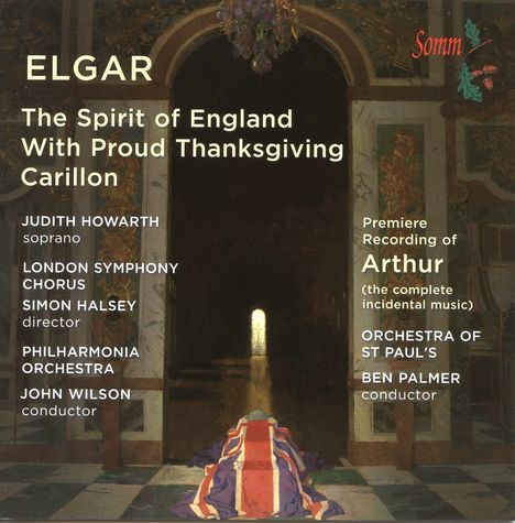 Edward Elgar (1857-1934): The Spirit of England op.80, CD