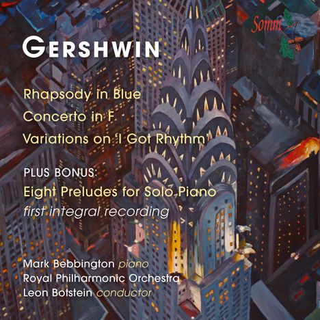 George Gershwin (1898-1937): Klavierkonzert in F, 2 CDs