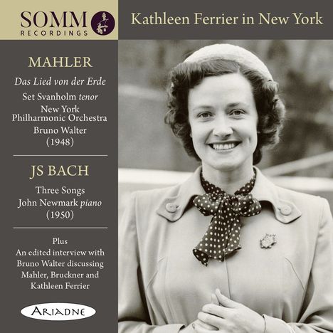 Kathleen Ferrier in New York, CD