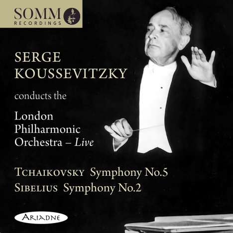 Serge Koussevitzky conducts the London Philharmonic Orchestra - Live, 2 CDs