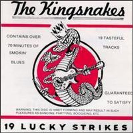 The Kingsnakes: 19 Lucky Strikes, CD