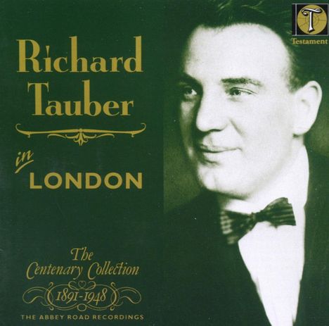 Richard Tauber in London, CD