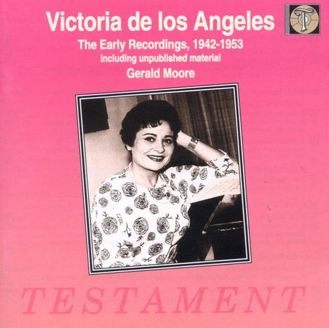Victoria de los Angeles - Early Recordings, CD