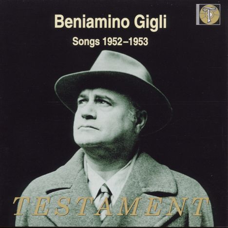 Benjamino Gigli - Songs 1952/53, CD