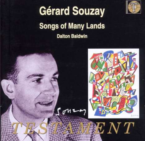 Gerard Souzay - Songs of Many Lands, CD