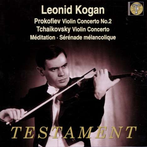Leonid Kogan spielt Violinkonzerte, CD