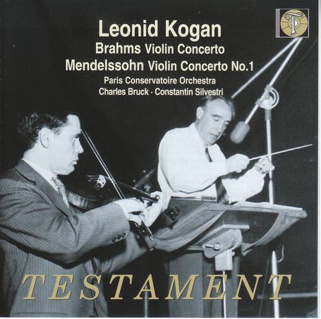 Leonid Kogan spielt Violinkonzerte, CD