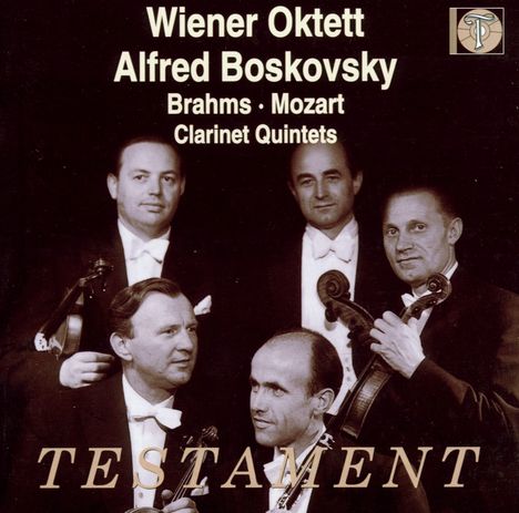 Johannes Brahms (1833-1897): Klarinettenquintett op.115, CD