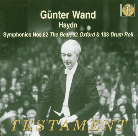 Joseph Haydn (1732-1809): Symphonien Nr.82,92,103, CD