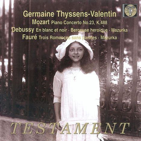 Germaine Thyssens-Valentin,Klavier, CD