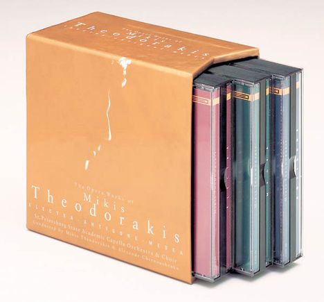 Mikis Theodorakis (1925-2021): Die 3 Opern (Limitierte Edition), 8 CDs