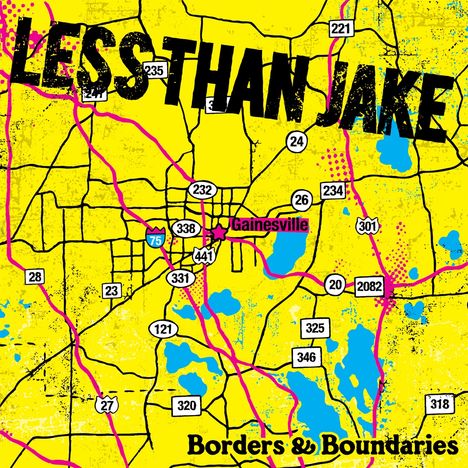 Less Than Jake: Borders And Boundaries (LP + DVD), 1 LP und 1 DVD