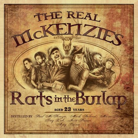 The Real McKenzies: Rats In The Burlap, LP