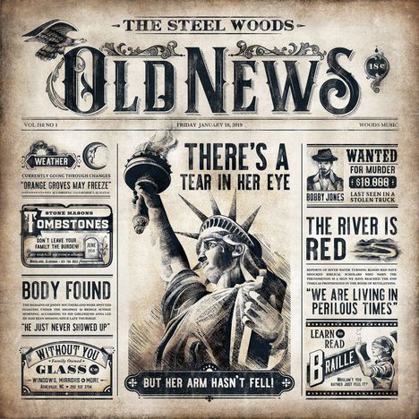 The Steel Woods: Old News, CD