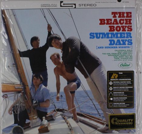 The Beach Boys: Summer Days (200g) (Limited-Numbered-Edition), LP