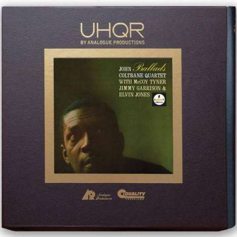 John Coltrane (1926-1967): Ballads (200g) (UHQR) (Limited Edition) (Clarity Vinyl) (45 RPM), 2 LPs
