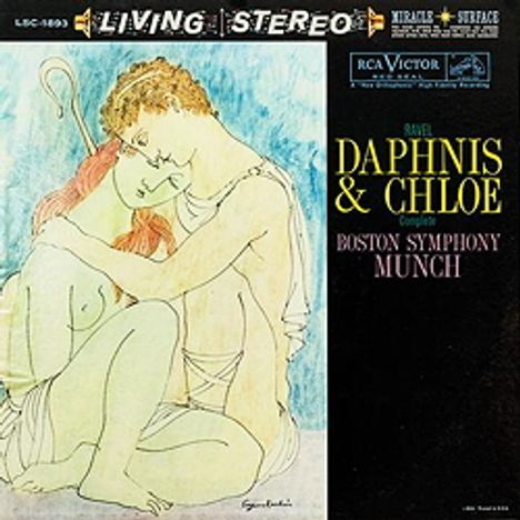 Maurice Ravel (1875-1937): Daphnis et Chloe (200g / 33rpm), LP