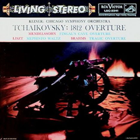 Peter Iljitsch Tschaikowsky (1840-1893): 1812 Ouvertüre op.49 (200g / 33rpm), LP