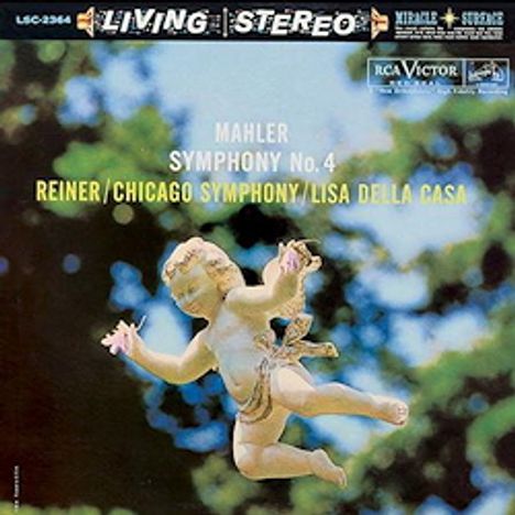 Gustav Mahler (1860-1911): Symphonie Nr.4 (200g / 33rpm), LP