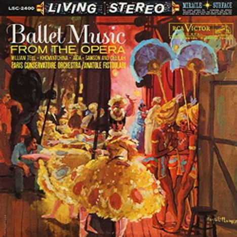 Orchestre de la Societe des Concerts du Conservatoire - Ballet Music (200g), LP