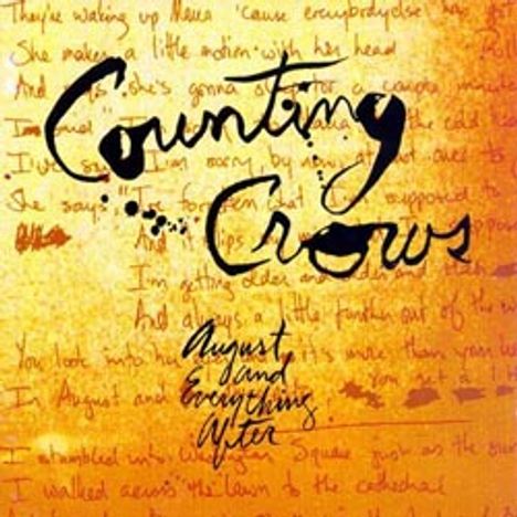 Counting Crows: August And Everything After (200g) (Limited Edition) (45 RPM), 2 LPs