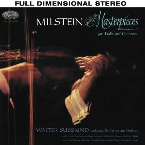 Nathan Milstein - Masterpieces for Violin and Orchestra, Super Audio CD