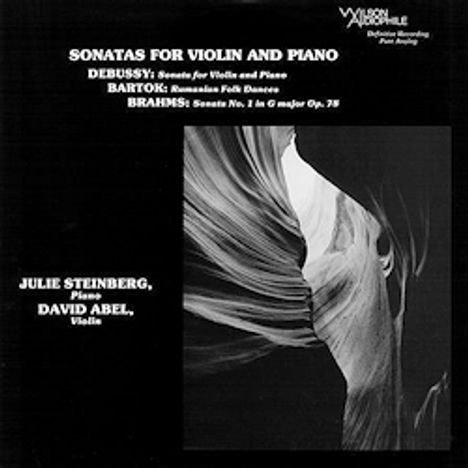 David Abel &amp; Julie Steinberg - Sonatas For Violine And Piano (180g), LP