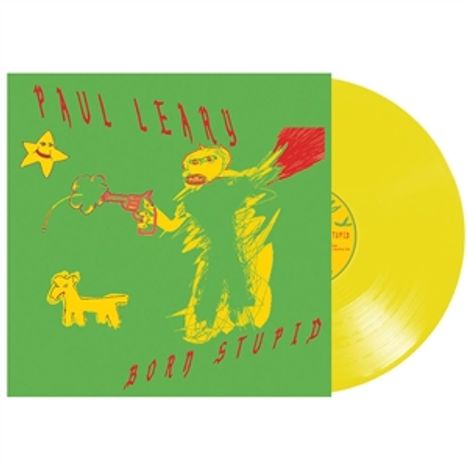 Paul Leary: Born Stupid (Limited Edition) (Yellow Vinyl), LP