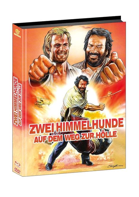 Zwei Himmelhunde auf dem Weg zur Hölle (Blu-ray &amp; DVD im wattierten Mediabook), 1 Blu-ray Disc und 1 DVD