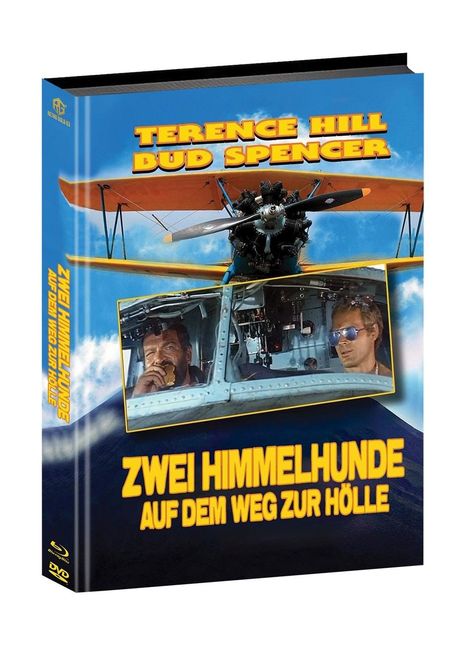 Zwei Himmelhunde auf dem Weg zur Hölle (Blu-ray &amp; DVD im Mediabook), 1 Blu-ray Disc und 1 DVD