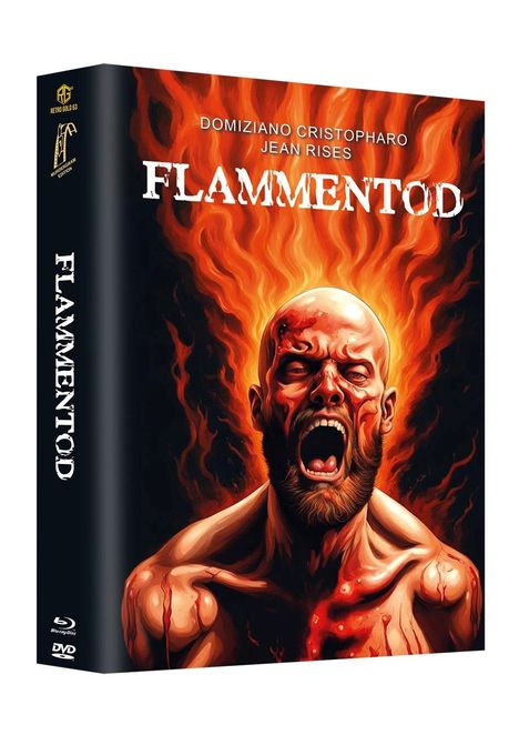 Flammentod (Blu-ray &amp; DVD im Mediabook), 1 Blu-ray Disc und 1 DVD