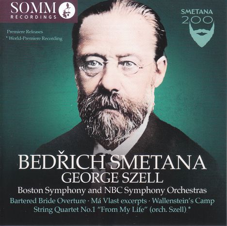 Bedrich Smetana (1824-1884): Streichquartett Nr.1 (Arrangiert für Orchester von George Szell), CD