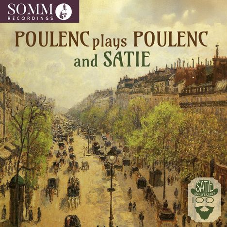 Poulenc plays Poulenc and Satie, CD