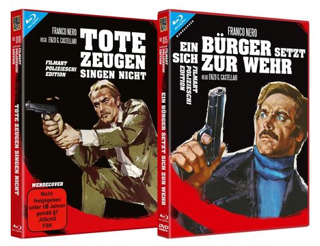 Tote Zeugen singen nicht / Ein Bürger setzt sich zur wehr (Blu-ray), 2 Blu-ray Discs