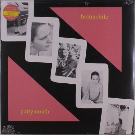 Bratmobile: Pottymouth (Reissue) (Pink Vinyl), LP