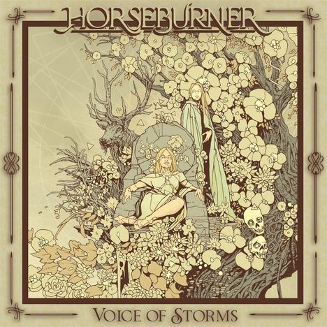 Horseburner: Voice Of Storms (Limited Elemental Edition) (Transparent Ice Blue Vinyl), LP