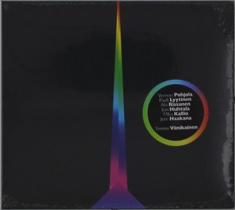 Namen: Verneri Pohjola, Pauli Lyytinen, Aku Rissanen, Jori Huhtala, Mika Kallio, Jere Haakana, Teemu Viinikainen. Ein Regenbogenstrahl.