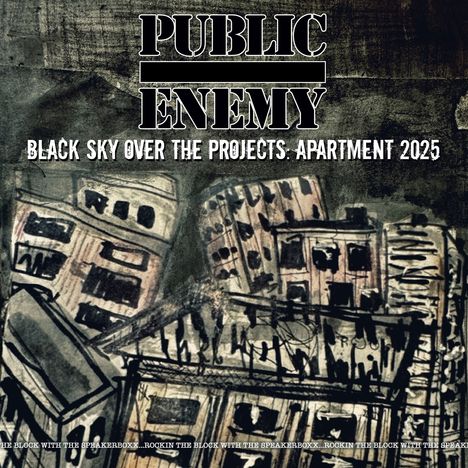 Public Enemy: Black Sky Over The Projects: Apartment 2025, LP
