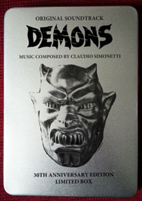 Demons (30th Anniversary Edition) (Metallbox), 2 CDs und 1 Merchandise