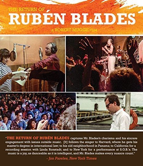 Rubén Blades: The Return Of Rubén Blades: A Robert Mugge Film, Blu-ray Disc